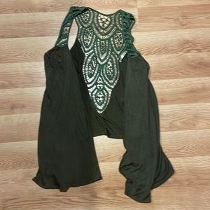 Charlotte russe thin cardigan